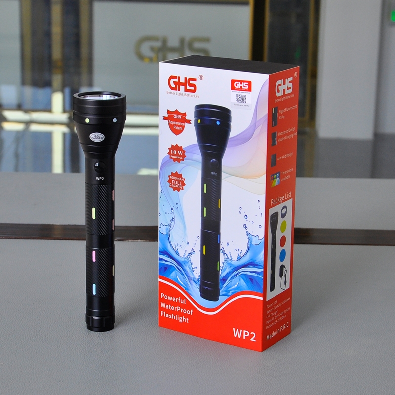 Waterproof flashlight