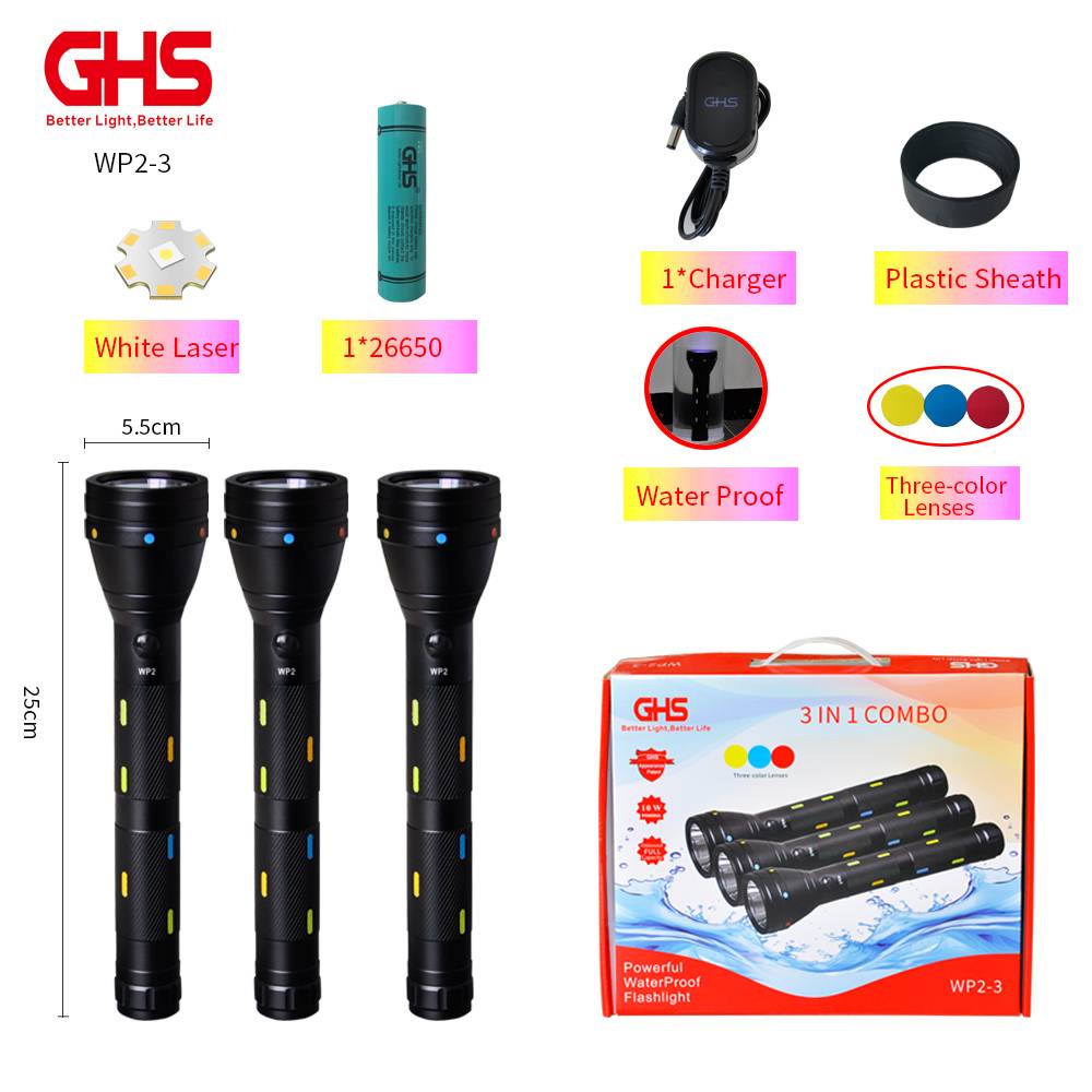 Waterproof flashlight