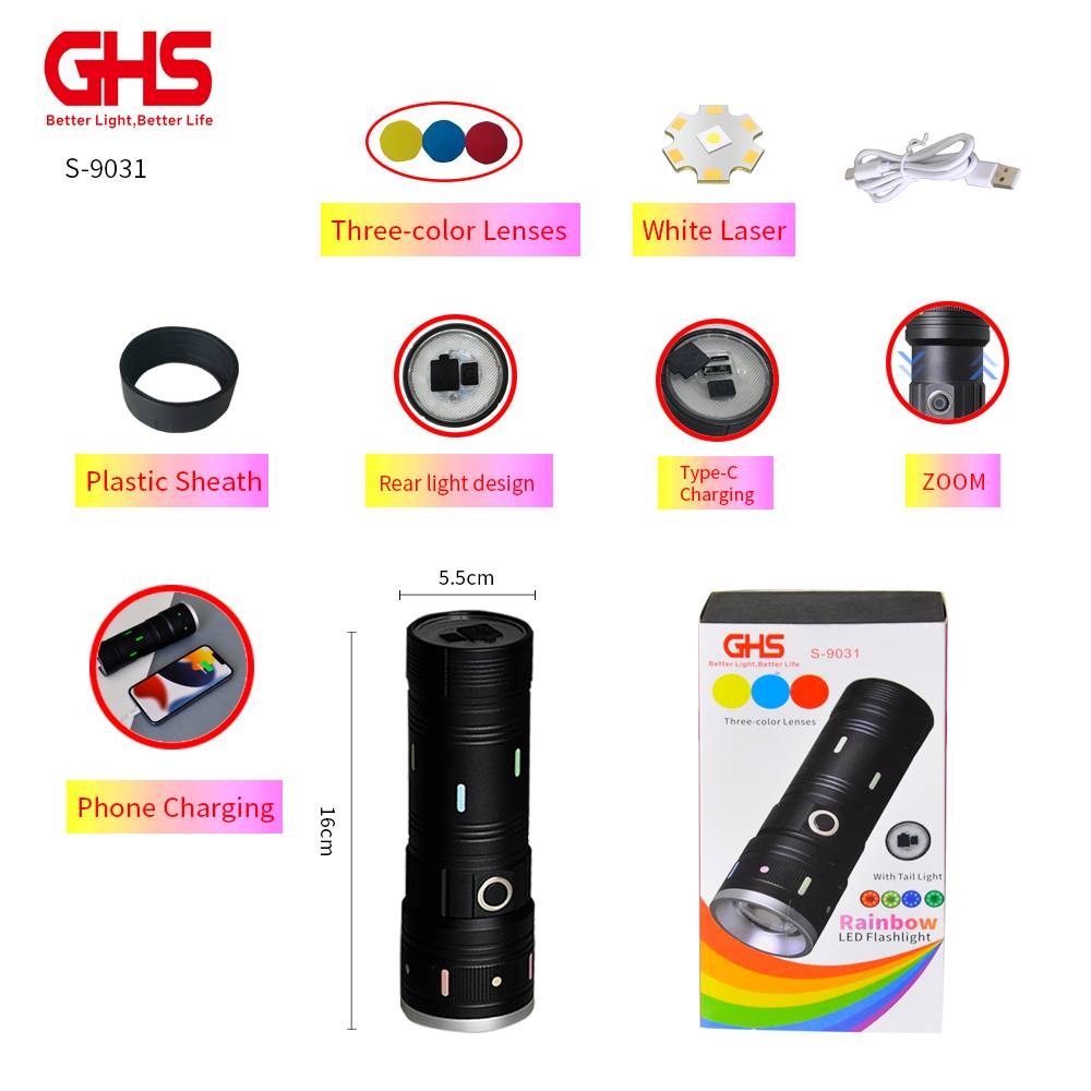 New flashlight S-9031